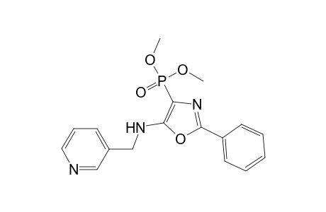 Dimethyl {2-phenyl-5-[(pyridin-3-ylmethyl)amino]-1,3-oxazol-4-yl}phosphonate