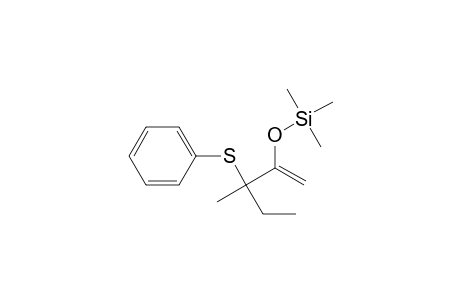 Silane, trimethyl[2-methyl-1-methylene-2-(phenylthio)butoxy]-