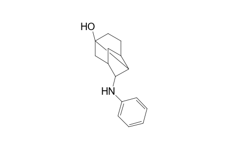 Tricyclo[4.2.1.0(3,7)]nonan-3-ol, anti-8-(phenylamino)-