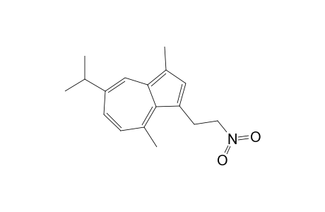Azulene, 1,4-dimethyl-7-(1-methylethyl)-3-(2-nitroethyl)-