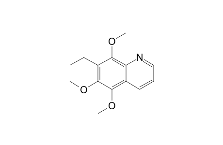 5,6,8-Trimethoxy-7-ethylquinoline