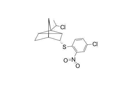 ENDO-3-(2'-NITRO-4'-CHLORO-1'-PHENYLTHIO)-1-(1'-CHLOROETHYL)-TRICYCLO-[2.2.1.0(2,6)]-HEPTANE;(DIASTEREOMER-1)