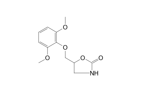 5-[(2,6-DIMETHOXYPHENOXY)METHYL]-2-OXAZOLIDINONE