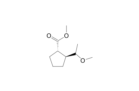 Methyl trans-erythro-2-(1-methoxyethyl)cyclopentanecarboxylate