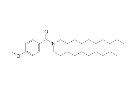 Benzamide, N,N-didecyl-4-methoxy-