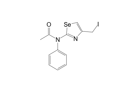 2-(N-Acetylanilino)-4-iodomethyl-1,3-selenazole