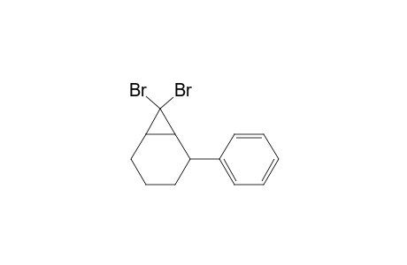 7,7-Dibromo-(exo)-2-phenylbicyclo[4.1.0]heptane