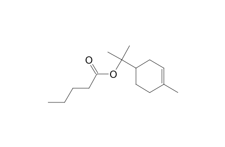1-Methyl-1-(4-methylcyclohex-3-enyl)ethyl valerate