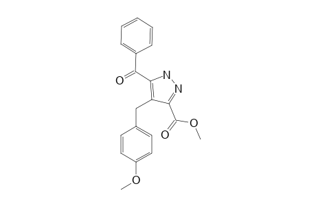 METHYL-5-BENZOYL-4-(4-METHOXYBENZYL)-1H-PYRAZOLE-3-CARBOXYLATE