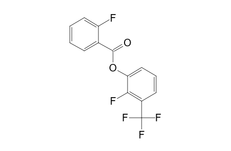 2-Fluorobenzoic acid, 2-fluoro-3-trifluoromethylphenyl ester