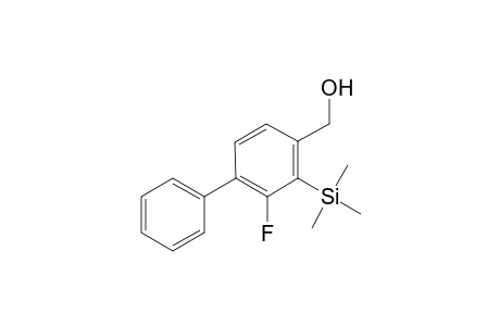 2-Fuoro-3-trimethylsilyl-4-biphenylyl)methanol