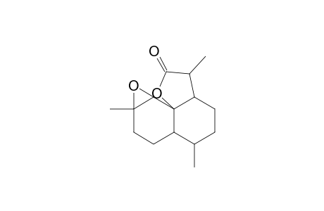 3,7,11-trimethyl-2,3-epoxy-13-oxatricyclo[8.3.0.0(1,6)]tridecan-12-one