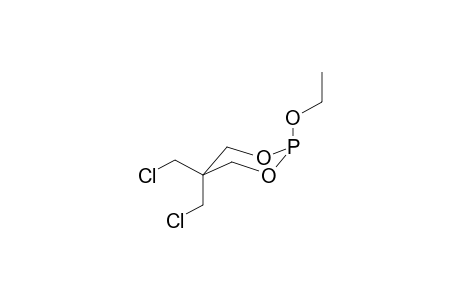 2-ETHOXY-5,5-BIS(CHLOROMETHYL)-1,3,2-DIOXAPHOSPHORINANE