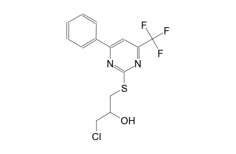 2-propanol, 1-chloro-3-[[4-phenyl-6-(trifluoromethyl)-2-pyrimidinyl]thio]-