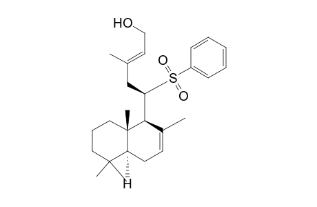 (11R,13E)-11-Benzenesulfonyl-labda-7,13-dien-15-ol