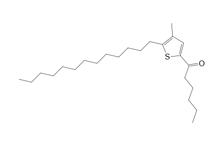 1-(4-Methyl-5-tridecyl-2-thienyl)-1-hexanone