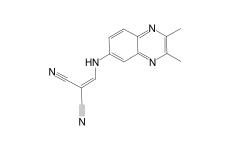 2-[(2',3'-Dimethylquinoxalin-6'-yl)aminomethylene]-malonitrile