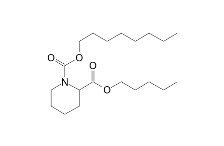 Pipecolic acid, N-octyloxycarbonyl-, pentyl ester