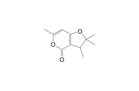 2,2,3,6-Tetramethyl-2,3-dihydro-4H-furo[3,2-c]pyran-4-one
