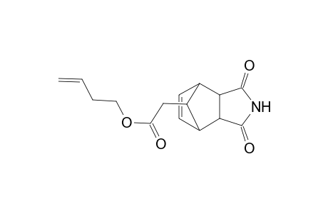 4,7-Methano-1H-isoindole-8-acetic acid, 2,3,3a,4,7,7a-hexahydro-1,3-dioxo-, 3-butenyl ester, stereoisomer