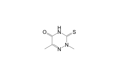 2,6-Dimethyl-3-thioxo-3,4-dihydro-1,2,4-triazin-5(2H)-one