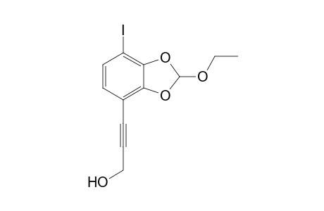 3-(2-Ethoxy-7-iodo-1,3-benzodioxol-4-yl)prop-2-yn-1-ol
