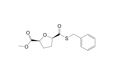 (2S,5R)-Methyl-5-[(benzylthio)carbonyl]tetrahydrofuran-2-carboxylate
