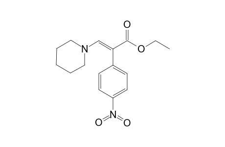 ETHYL-2-(4-NITROPHENYL)-3-(PIPERIDIN-1-YL)-ACRYLATE