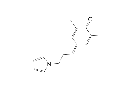 2,6-Dimethyl-4-(3-pyrrol-1-ylpropylidene)cyclohexa-2,5-dien-1-one