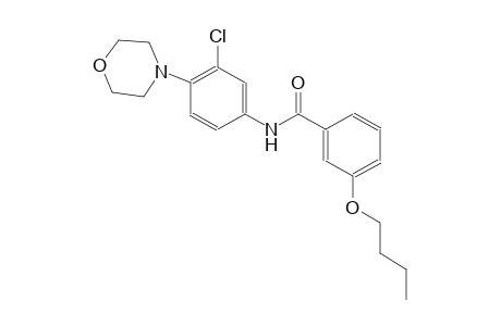 benzamide, 3-butoxy-N-[3-chloro-4-(4-morpholinyl)phenyl]-