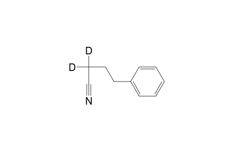 Benzenebutanenitrile-.alpha.,.alpha.-D2