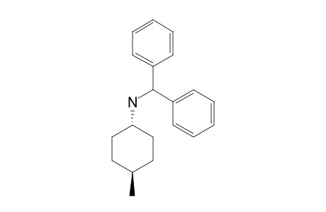 N-(DIPHENYLMETHYL)-4-METHYL-CYCLOHEXANAMINE;TRANS-ISOMER