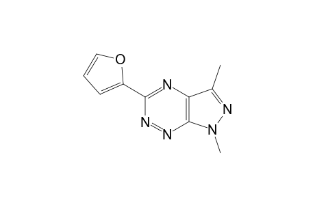 1,3-DIMETHYL-5-(2-FURYL)-1H-PYRAZOLO-[4,3-E]-[1,2,4]-TRIAZINE