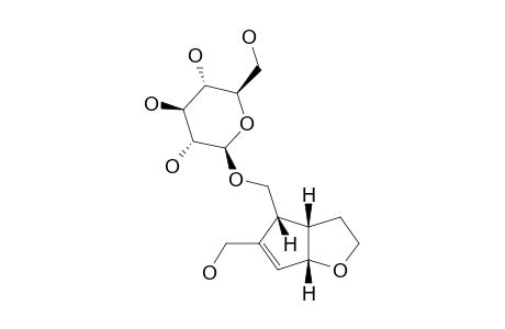 NINGPOGOSIDE-B;REL-(1R,5R,6R)-(6-(GLUCOSYLOXYMETHYL)-2-OXA-BICYCLO-[3.3.0]-OCT-7-EN-7-YL)-METHANOL