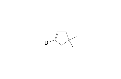 1,1-Dimethyl-3-cyclopentene-3-D1