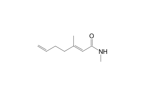 (E,Z)-N,3-Dimethyl-2,6-heptadienamide