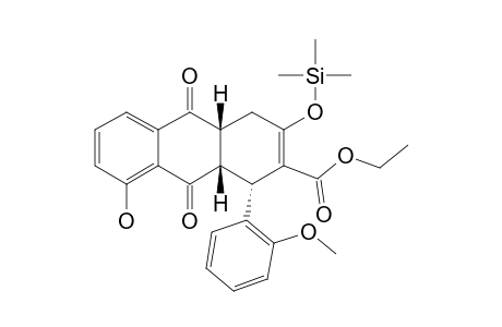 1-(2-METHOXYPHENYL)-3-TRIMETHYLSILOXY-8-HYDROXY-9,10-ANTHRAQUINONE