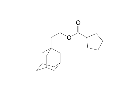 2-(1-Adamantyl)ethyl cyclopentanecarboxylate