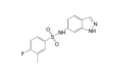 4-Fluoro-N-(1H-indazol-6-yl)-3-methylbenzenesulfonamide