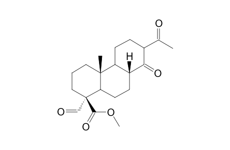 Methyl 13-acetyl-14,15-dioxo-podocarp-16-oate