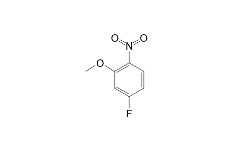 4-FLUORO-2-METHOXY-NITROBENZENE
