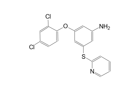 benzenamine, 3-(2,4-dichlorophenoxy)-5-(2-pyridinylthio)-