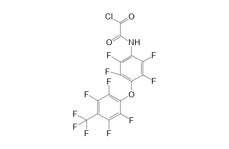 2-Oxo-2-(2,3,5,6-tetrafluoro-4-(2,3,5,6-tetrafluoro-4-(trifluoromethyl)phenoxy)phenylamino)acetyl chloride