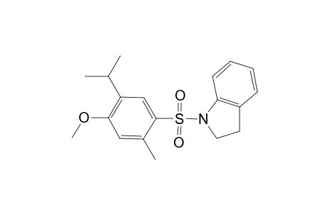 1-{[4-methoxy-2-methyl-5-(propan-2-yl)benzene]sulfonyl}-2,3-dihydro-1H-indole