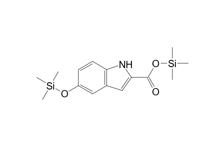 5-Hydroxyindole-2-carboxylic acid, 2TMS