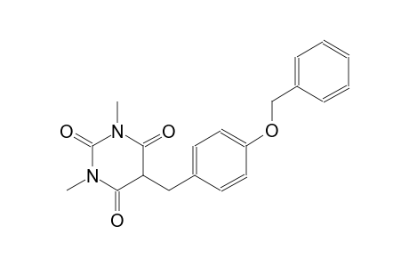 5-[4-(benzyloxy)benzyl]-1,3-dimethyl-2,4,6(1H,3H,5H)-pyrimidinetrione