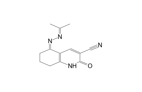 3-cyano-5-isopropylidenehydrazono-1,2,5,6,7,8-tetrahydroquinoline-2-one