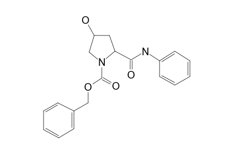 N-Carbobenzyloxy-4-hydroxyproline anilide