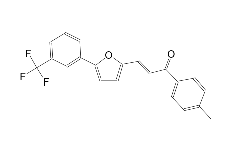 2-propen-1-one, 1-(4-methylphenyl)-3-[5-[3-(trifluoromethyl)phenyl]-2-furanyl]-, (2E)-