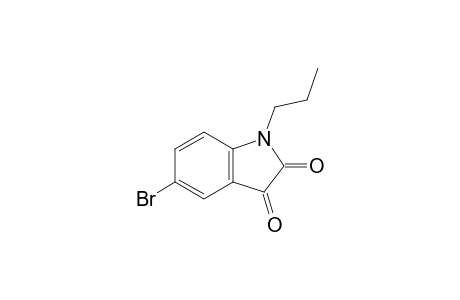 5-Bromo-1-propylindolin-2,3-dione